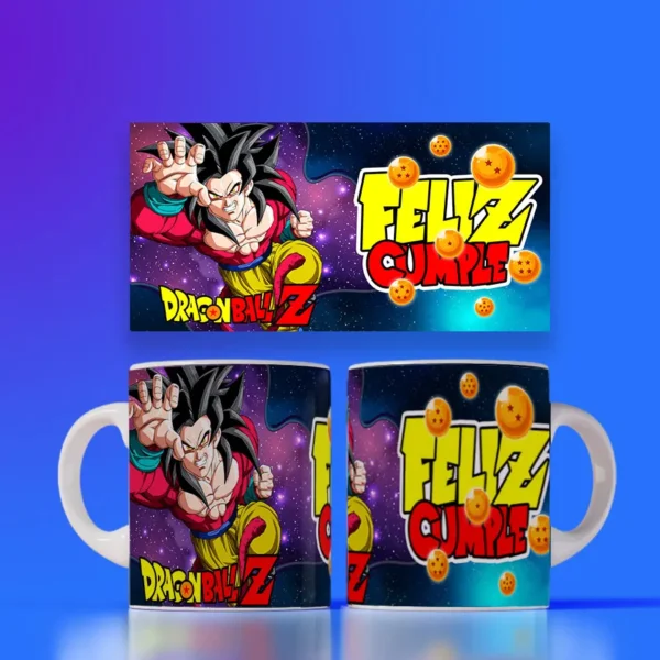 Diseños feliz cumple de goku