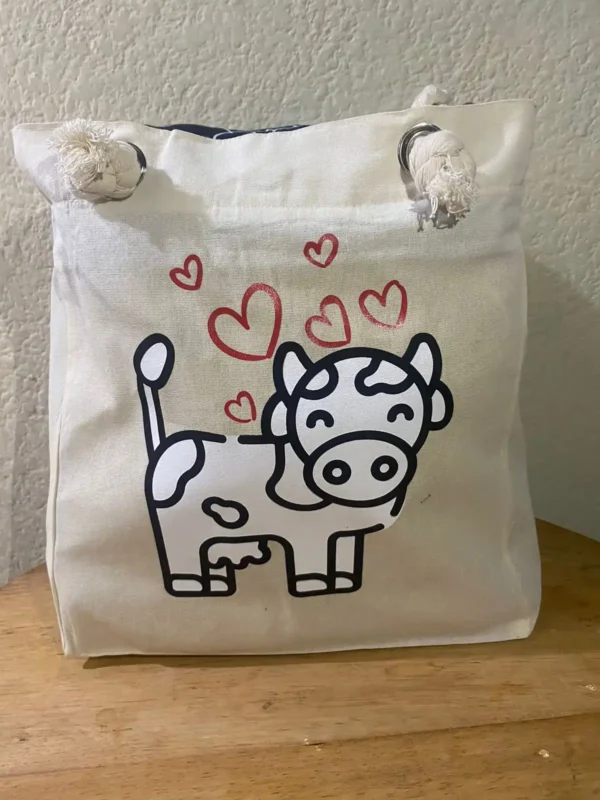 Bolso de vaca personalizado