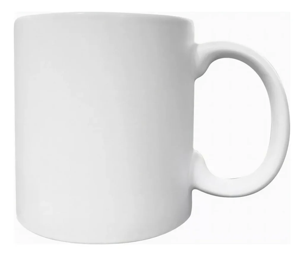 taza blanca para sublimar 11 oz