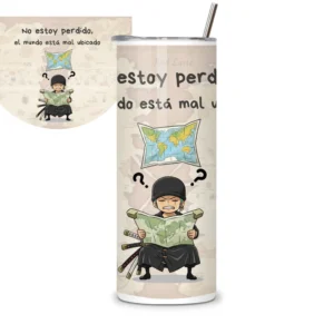 Termo de Zoro roronoa de One Piece