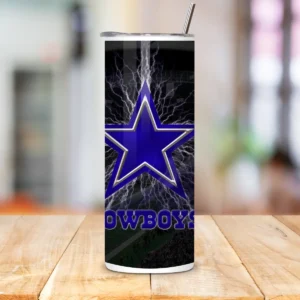 Termo Cowboys Skinny Tumbler De 20 Oz <span style="color: green; font-weight: bold;">Envío gratis</span>