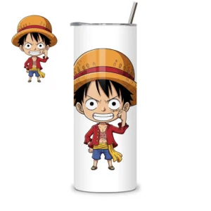 Termo de luffy chibi de one piece