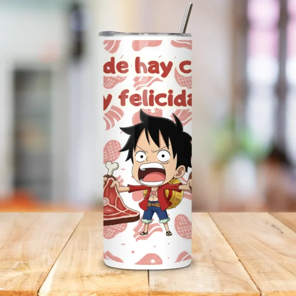 Termo de luffy de Anime One Piece
