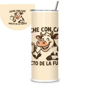 Termo con vaquita y café
