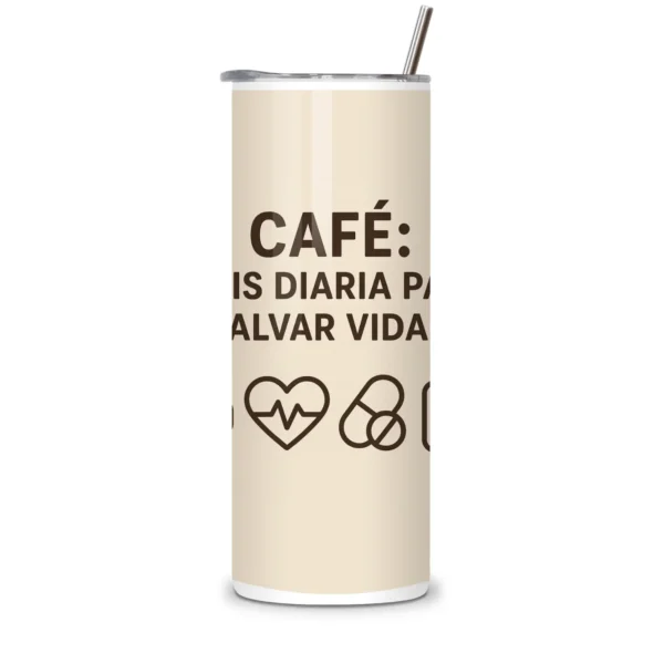 termo con frase para amantes del café