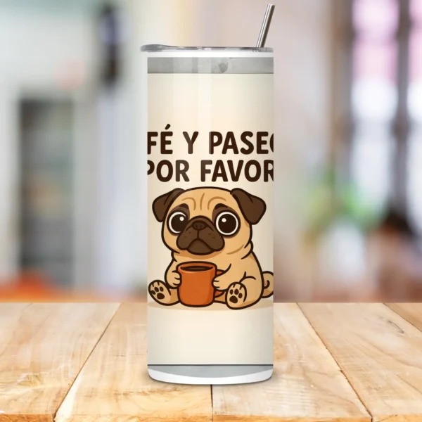 Termo con imagen de perrito